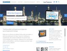 Tablet Screenshot of klinkmann.lt