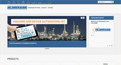 Desktop Screenshot of klinkmann.com
